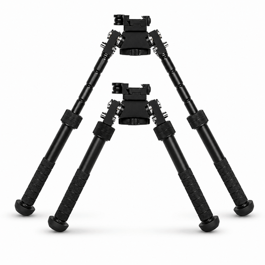Taktisches Zweibein BlackAirsoft EagleForce 16,5–22,9 cm für KeyMod und Picatinny