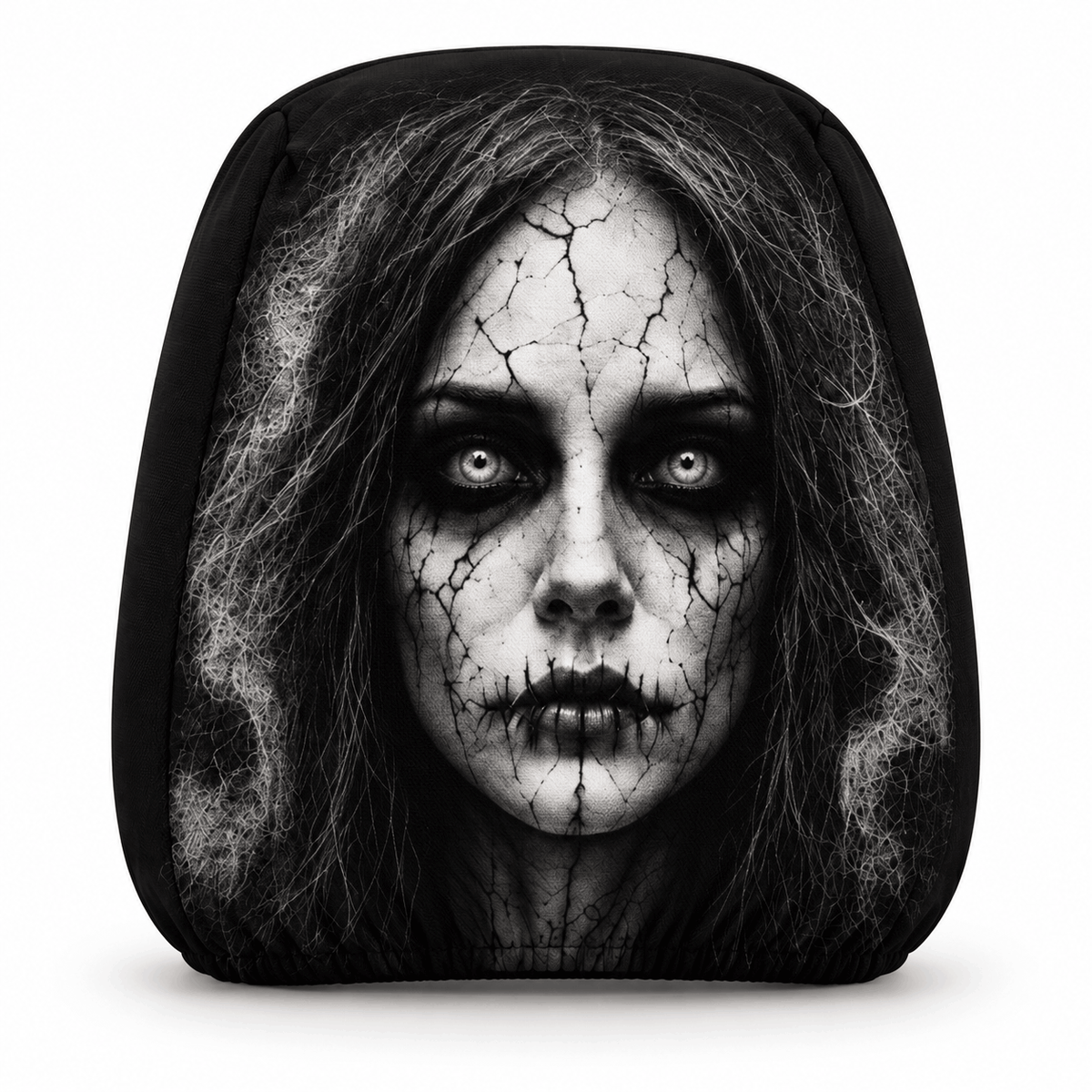 Husă pentru tetieră auto BlackAirsoft NIGHTMARE cu imprimeu horror