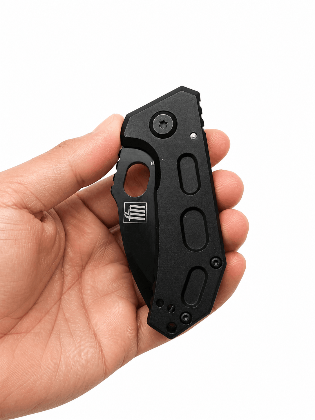 Black Airsoft KA-BAR mini összecsukható kés - EDC