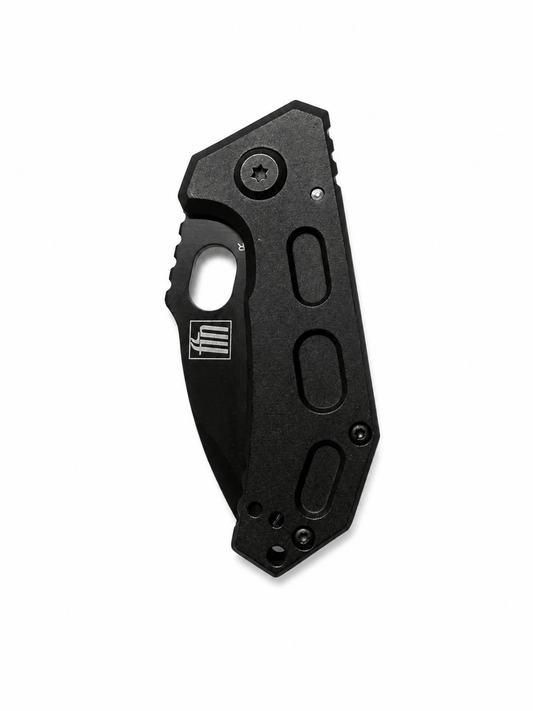 Black Airsoft KA-BAR mini összecsukható kés - EDC