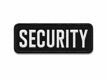 Ετικέτα SECURITY 13x5 εκ. με βέλκρο πίσω μέρος