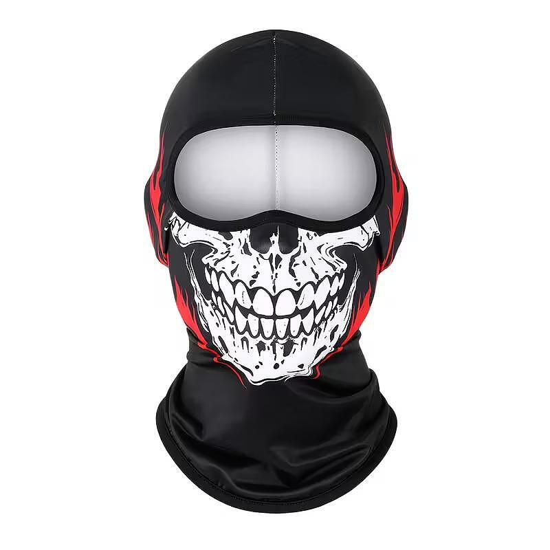 Cagoule SkullCore™ – masque facial avec crâne