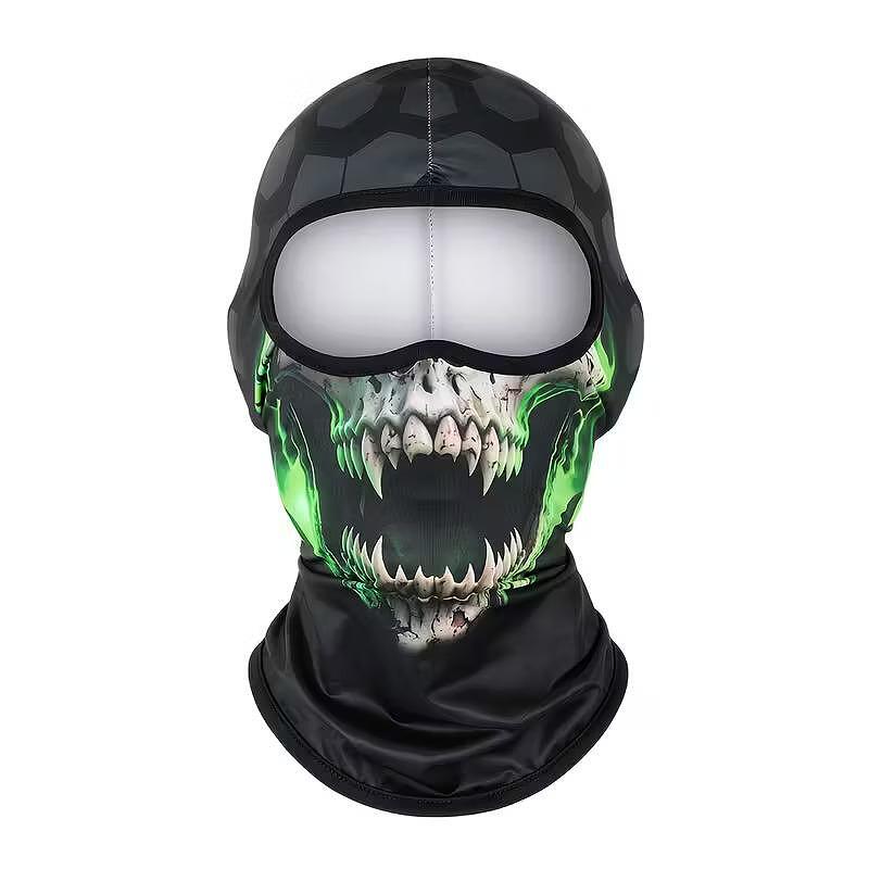 Cagoule SkullCore™ – masque facial avec crâne