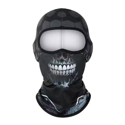 Cagoule SkullCore™ – masque facial avec crâne