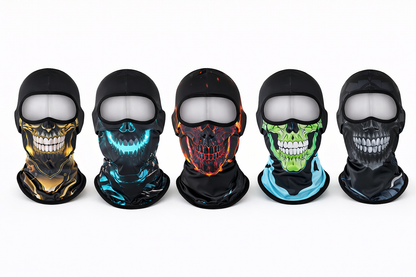 Cagoule SkullCore™ – masque facial avec crâne