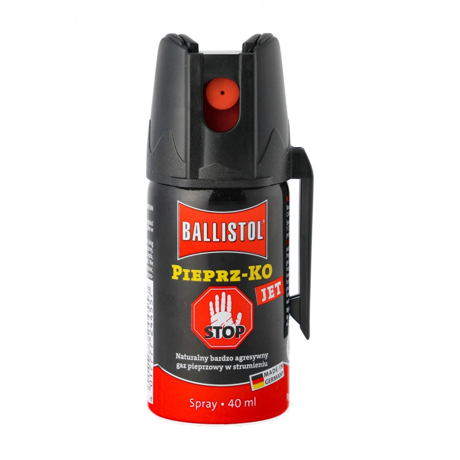 Ballistol Pfeffer-KO Jet 40ml paprika spray - sugár