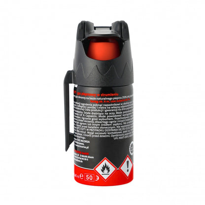 Ballistol Pfeffer-KO Jet 40ml paprika spray - sugár