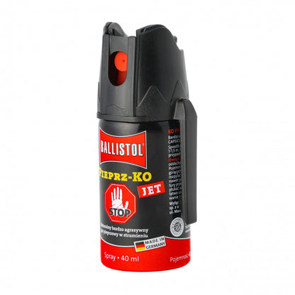 Ballistol Pfeffer-KO Jet 40ml paprika spray - sugár