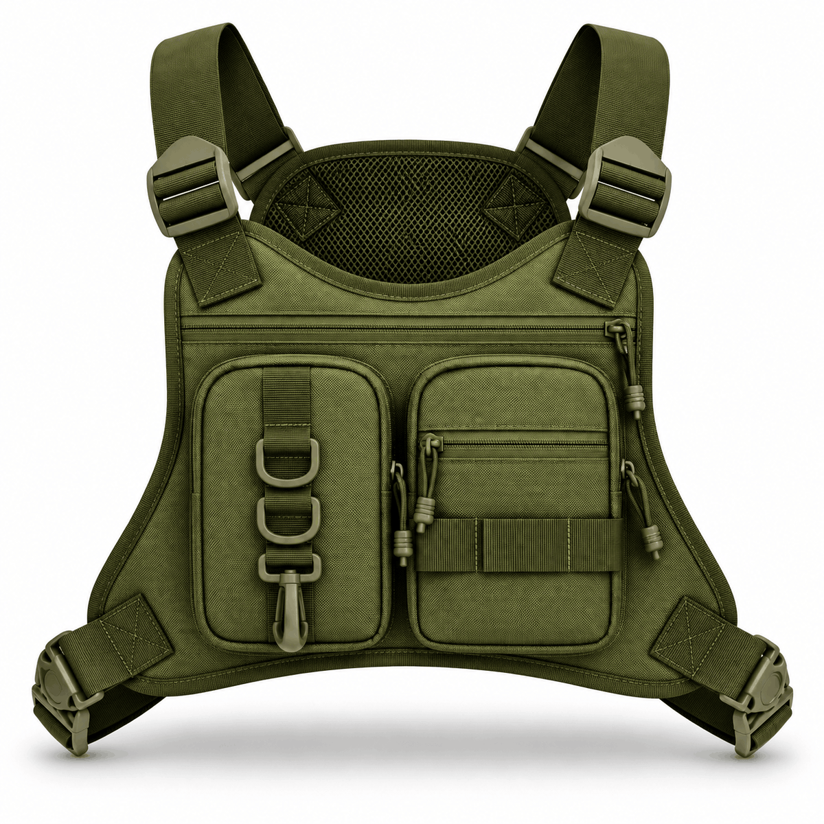 Тактическа нагръдна чанта Black Airsoft Chest Rig Duo