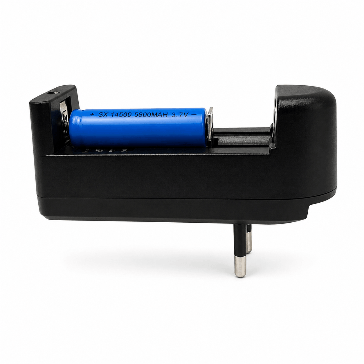 Mini svítilna Black Airsoft CREE s dobíjecí baterií a nabíječkou