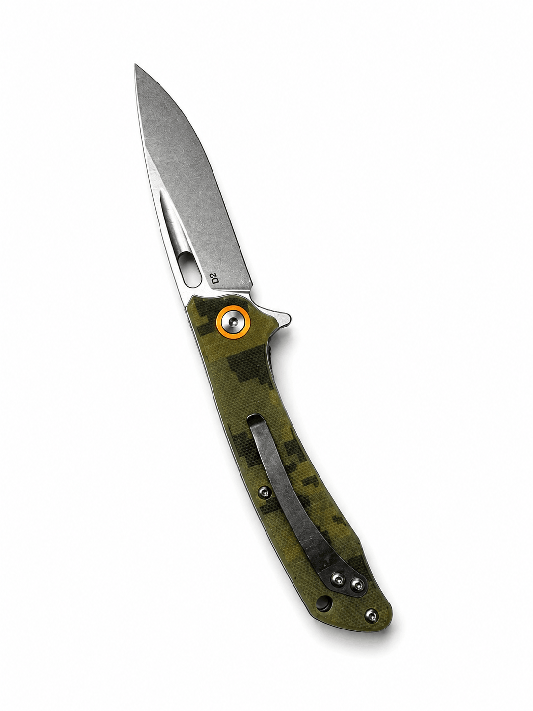 Πτυσσόμενο μαχαίρι BlackAirsoft Ember Core D2 G10