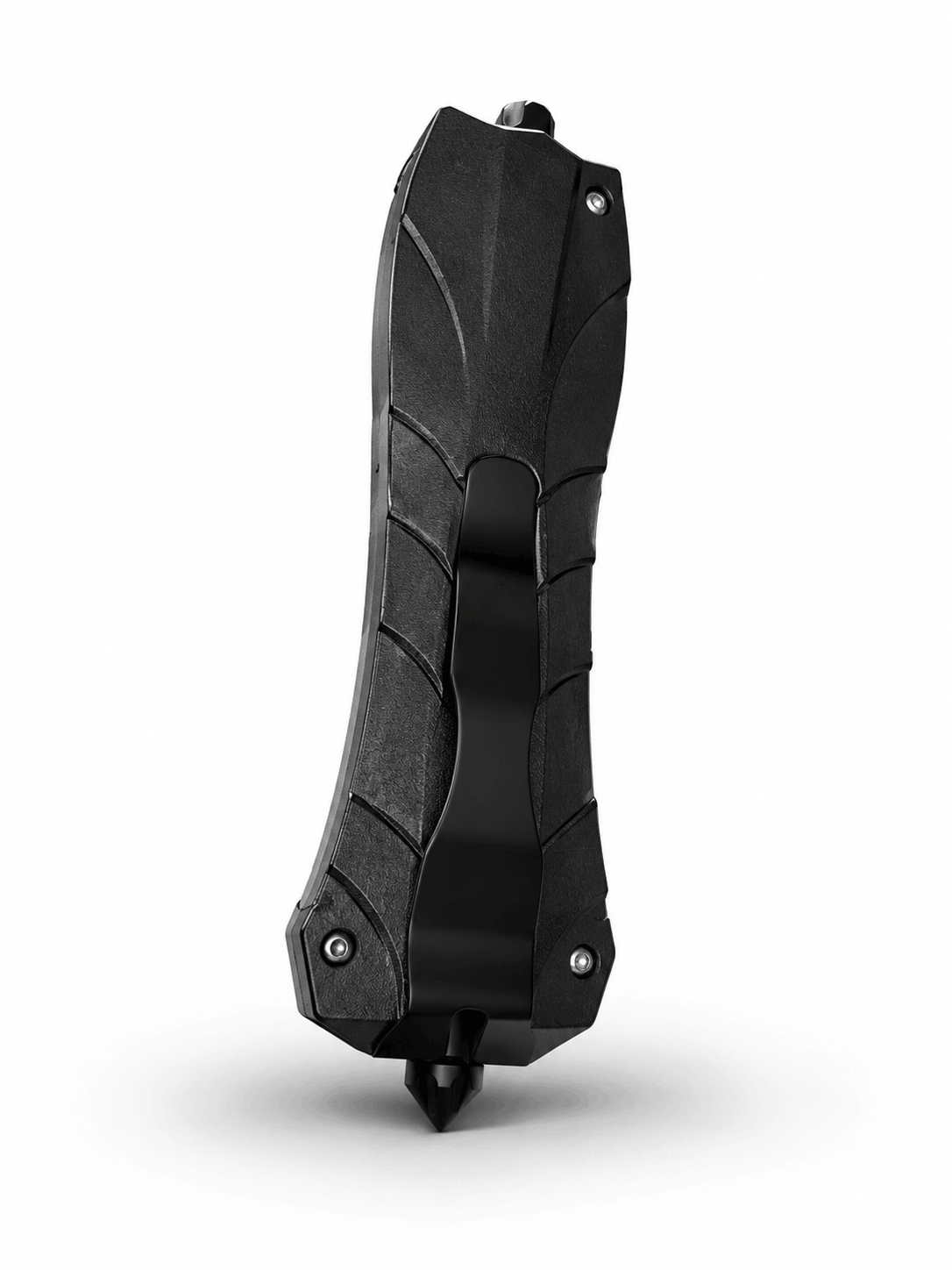Couteau automatique Black Airsoft Inferno OTF à lame jaillissante