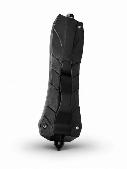 Couteau automatique Black Airsoft Inferno OTF à lame jaillissante