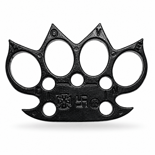Μαύρο μεταλλικό κουτί BlackAirsoft IRON FANG με 4 ακίδες