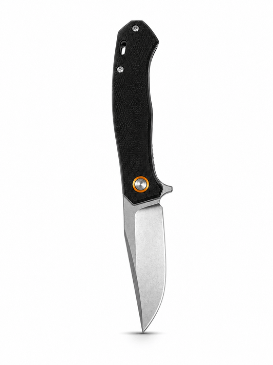 BlackAirsoft Orange Core összecsukható kés D2 acél pengével
