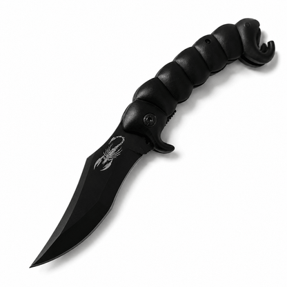 Black Airsoft Scorpion összecsukható kés