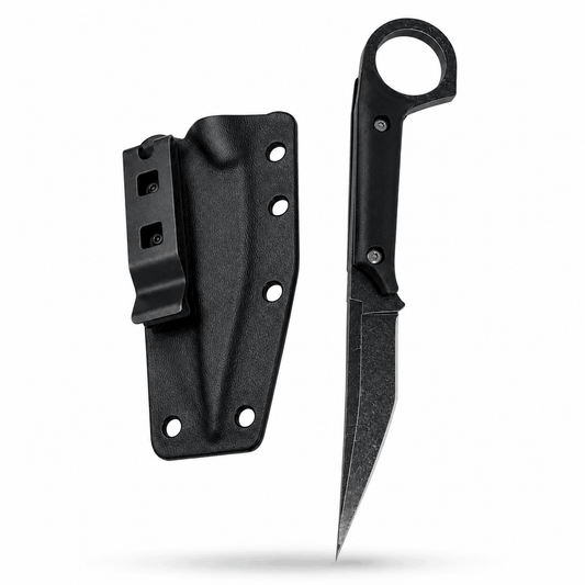 Μαχαίρι Black Airsoft Shadow Ring με θήκη