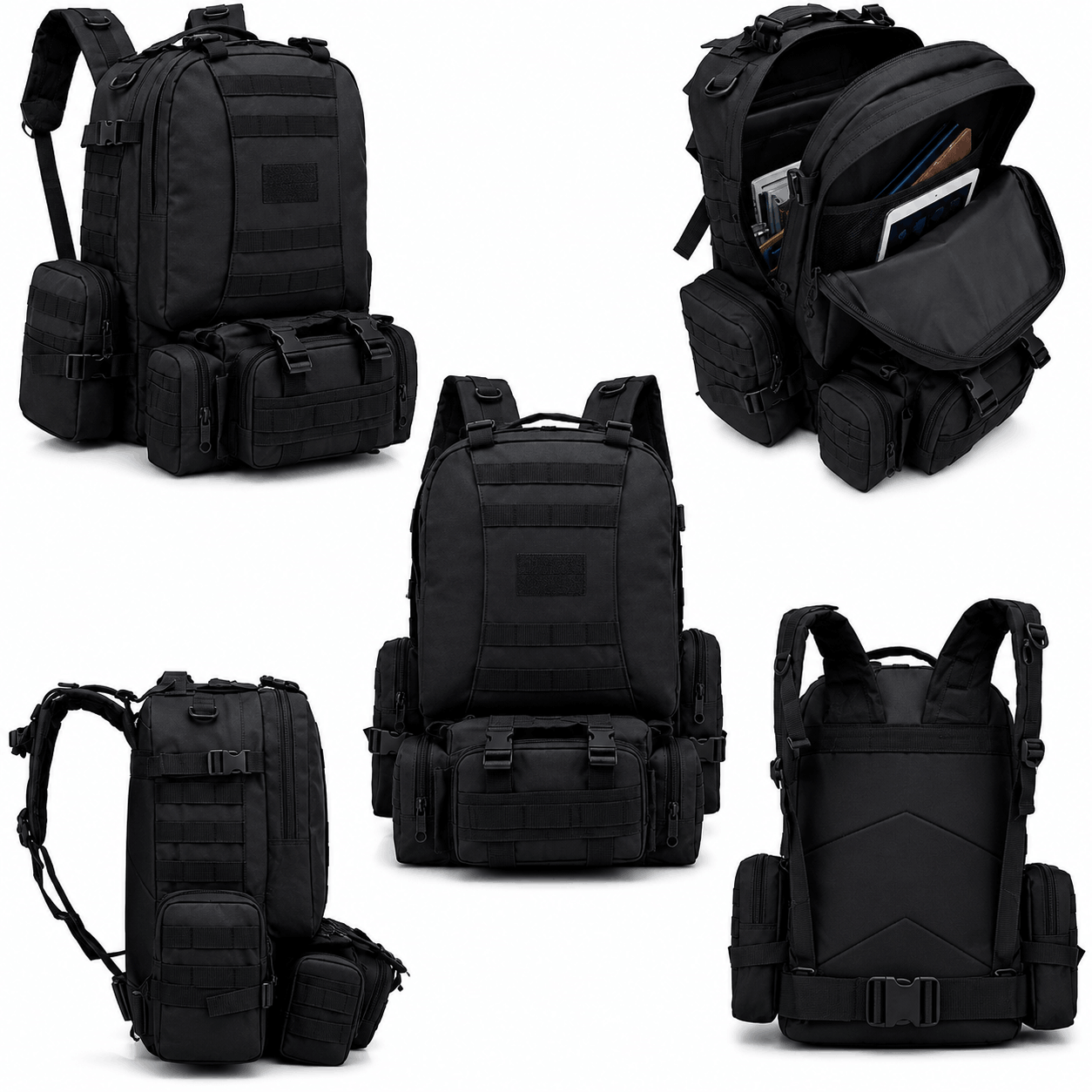 Sac à dos tactique BlackAirsoft TRAVELER 50L