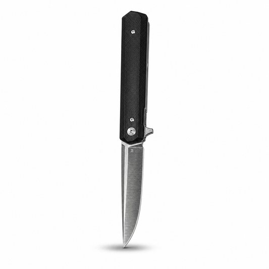 BlackAirsoft Vertex összecsukható kés D2 acél penge és G10 markolat