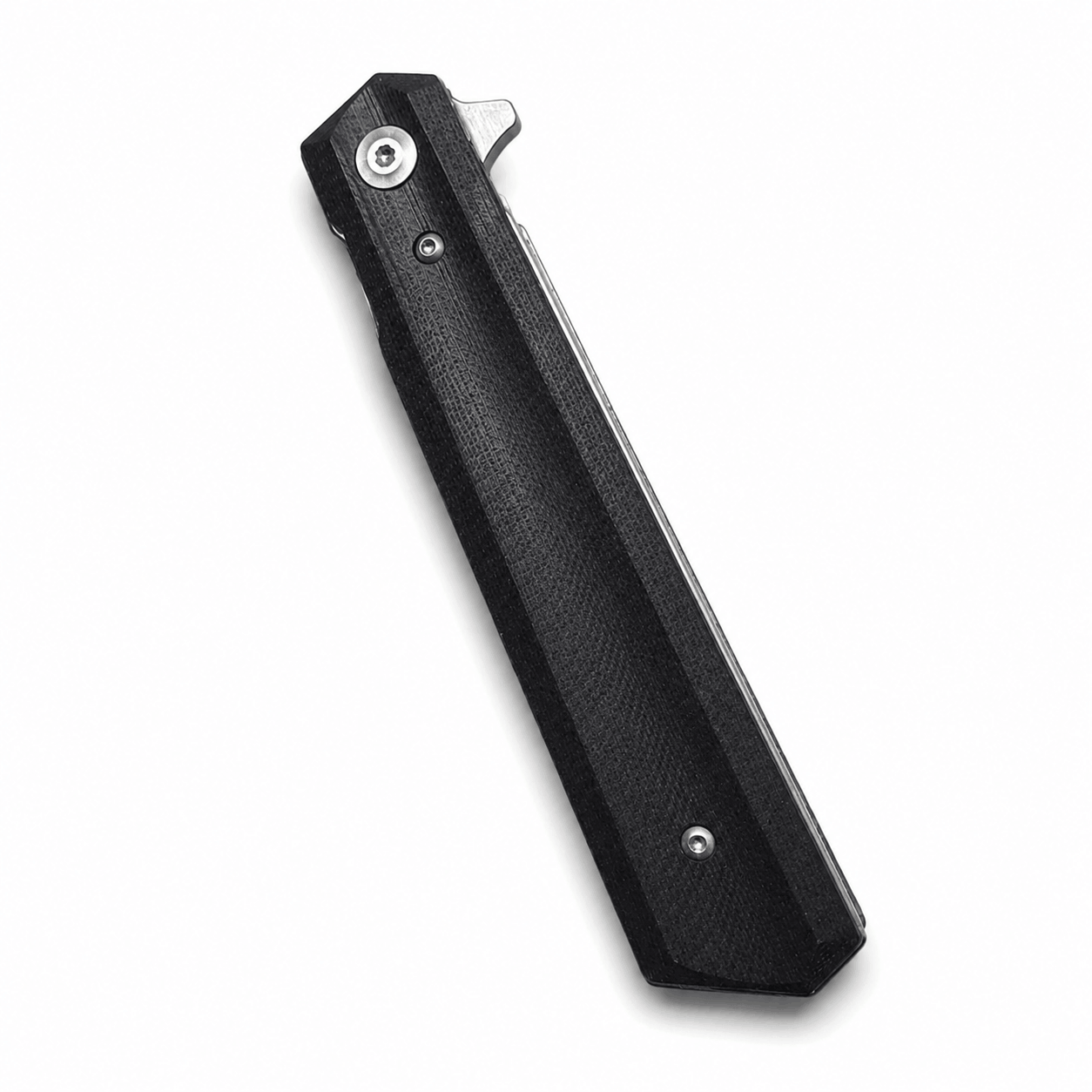 Couteau pliant BlackAirsoft Vertex, acier D2 et manche en G10