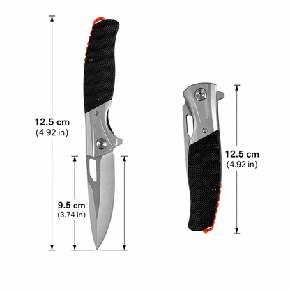 Couteau pliant BlackAirsoft ORANGA
