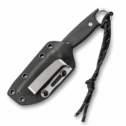 Συμπαγές τακτικό μαχαίρι BlackAirsoft HUNTER MINI D2 με θήκη KYDEX και λαβή G10