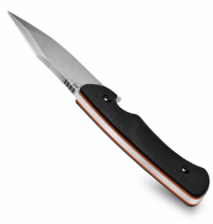 Taktisches Messer BlackAirsoft HUNTER D2 mit KYDEX-Scheide und G10 Griff – 24 cm