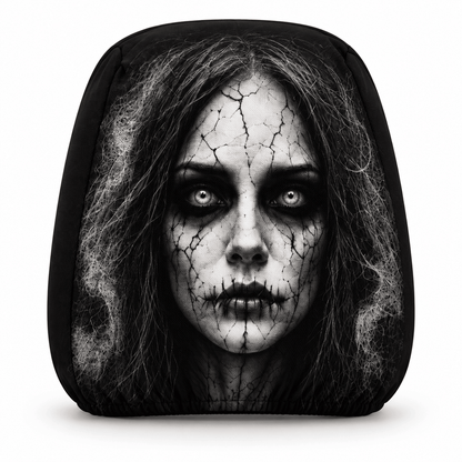Husă pentru tetieră auto BlackAirsoft NIGHTMARE cu imprimeu horror