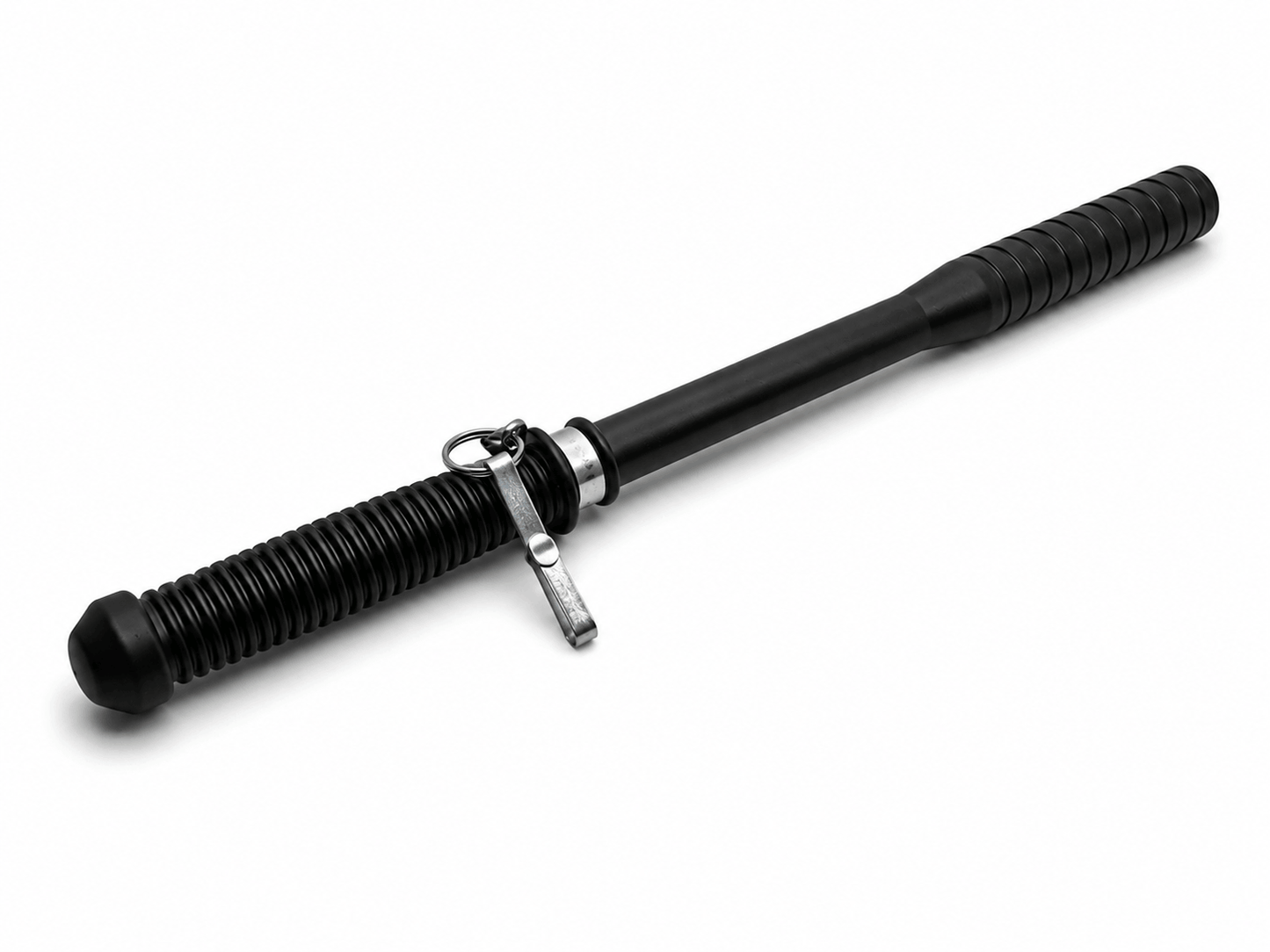 Policajní gumová obušek 39 cm BlackAirsoft Phantom Baton