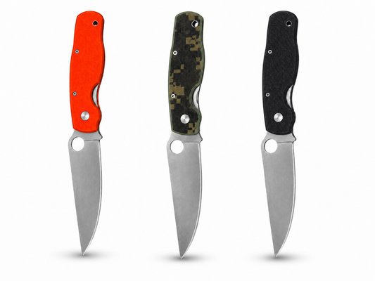 BlackAirsoft Spidery összecsukható kés G10 markolattal