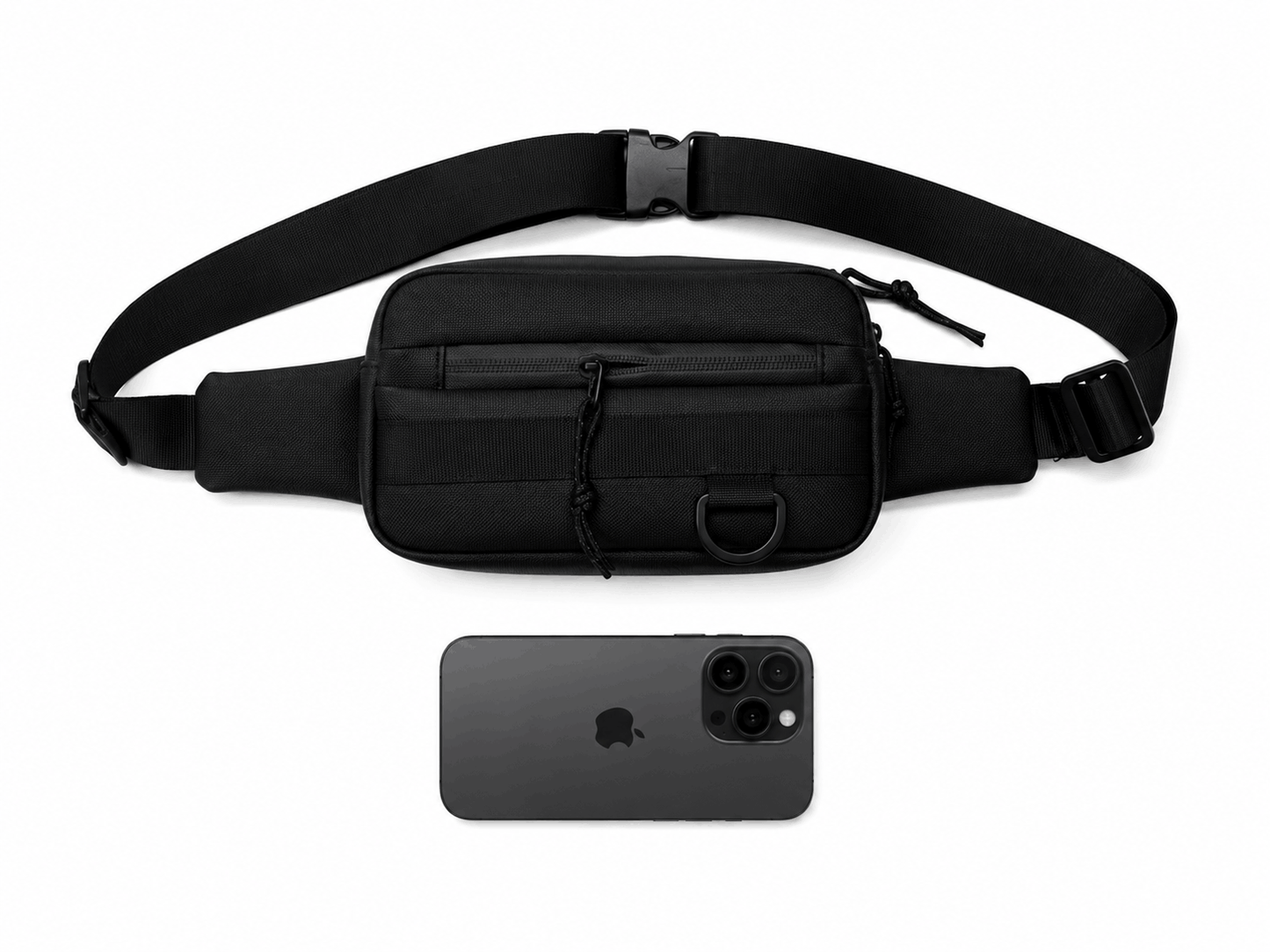Geantă pentru purtat pe umăr și în talie BlackAirsoft Nexus