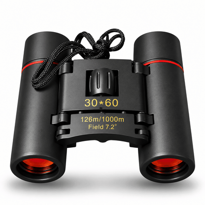 Binoclu compact pliabil 30x60 – 126 м/1000 м, cu husă