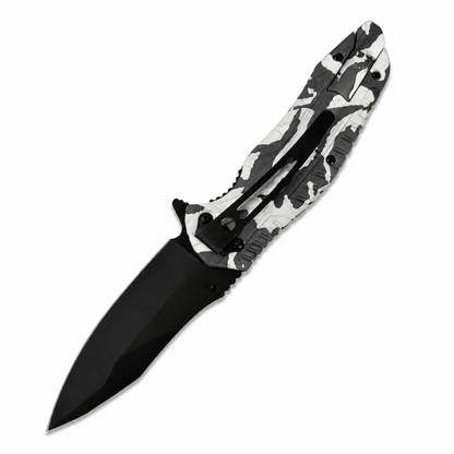 Klappmesser WILD CAMO mit Ferrocerium-Feuerstarter – 21 cm