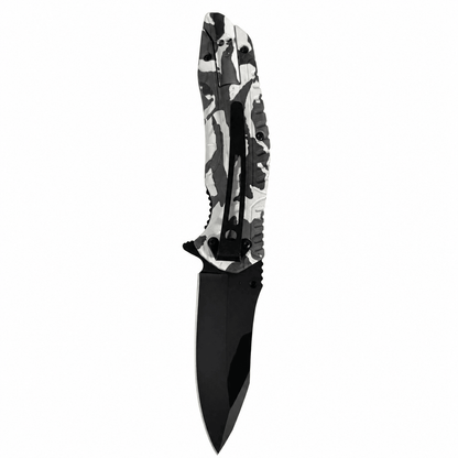 Klappmesser WILD CAMO mit Ferrocerium-Feuerstarter – 21 cm