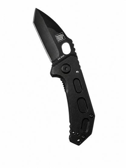 Black Airsoft KA-BAR mini összecsukható kés - EDC