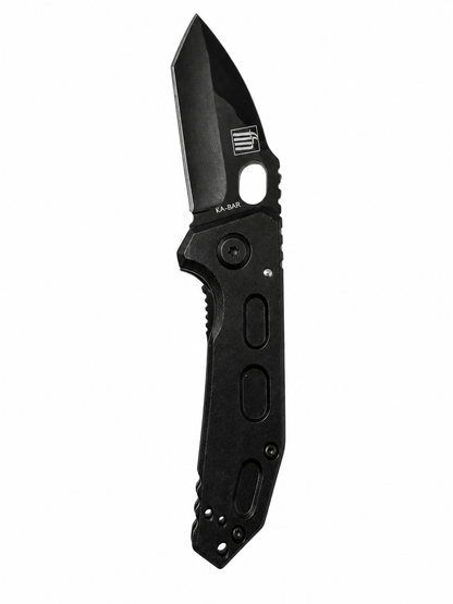 Black Airsoft KA-BAR mini összecsukható kés - EDC