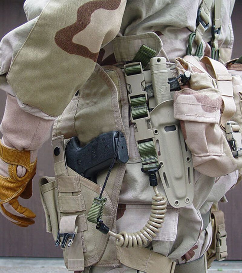 Câble de sécurité pour pistolet BlackAirsoft Tough, cordon et sangle