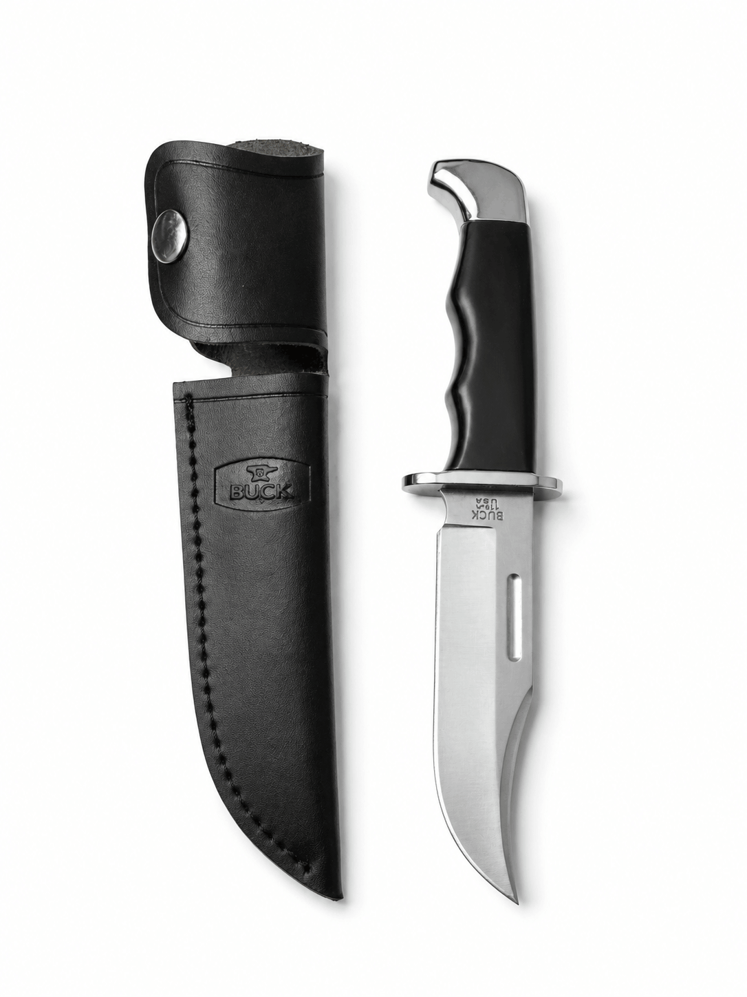 Couteau outdoor BUCK 119 avec étui en cuir