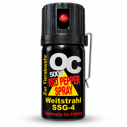 Лютив спрей OC 5000 Red Pepper Spray SSG-4 40 мл с клипс