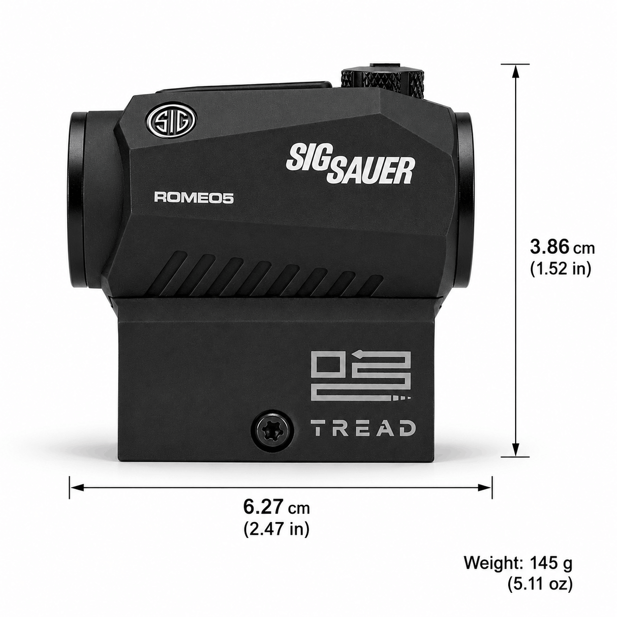 SIG Sauer ROMEO5 COMPACT 1x20mm 2 MOA Red Dot irányzék