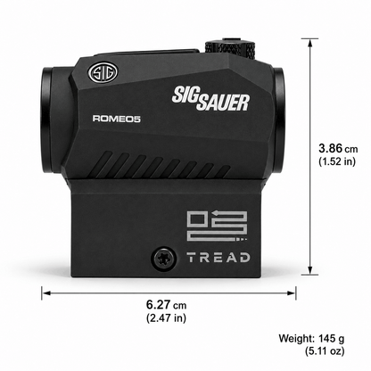 SIG Sauer ROMEO5 COMPACT 1x20mm 2 MOA Red Dot irányzék
