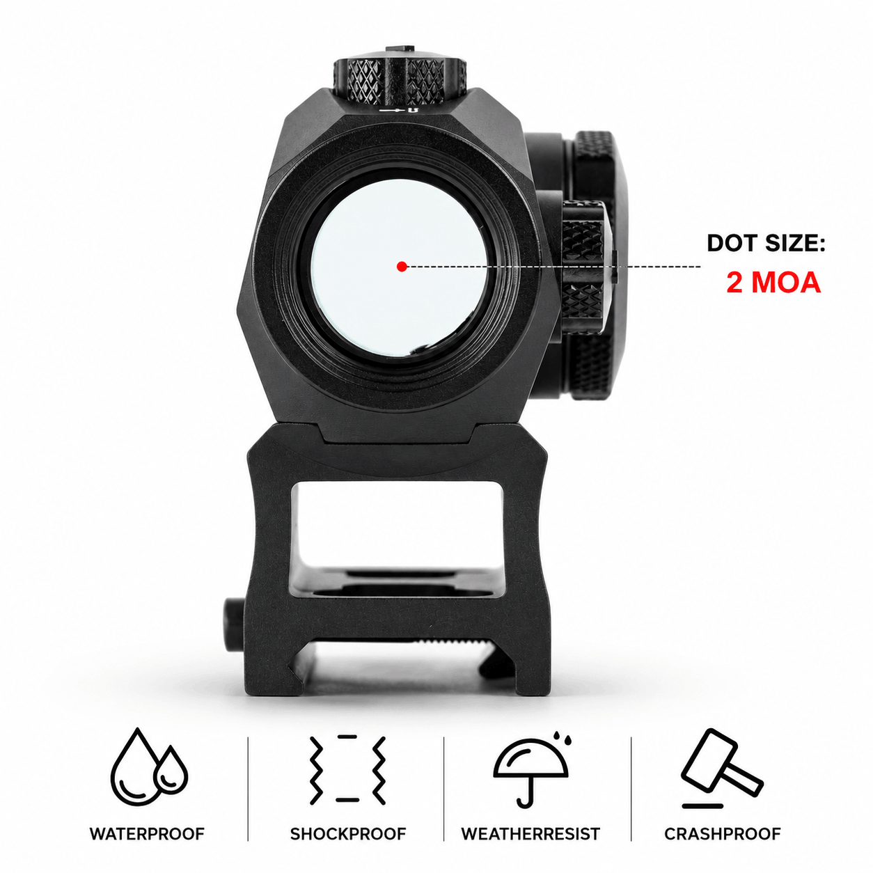 SIG Sauer ROMEO5 COMPACT 1x20mm 2 MOA Red Dot irányzék