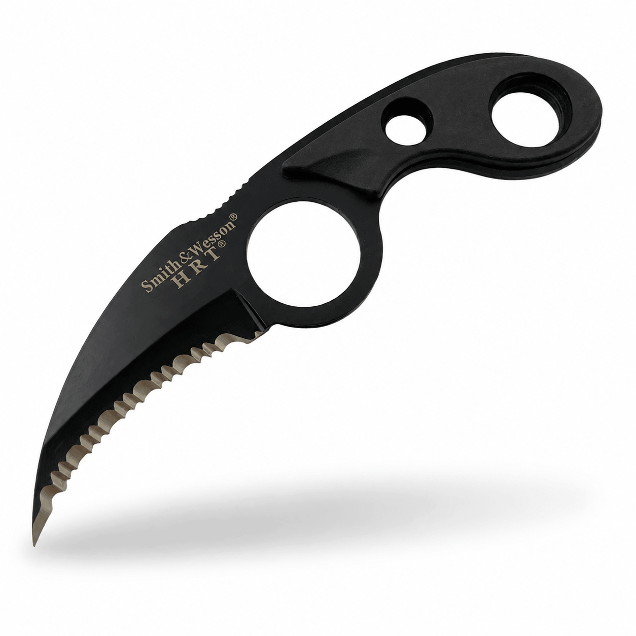 Нож Smith & Wesson HRT SWHRT2 6 см – серетиран, с кания