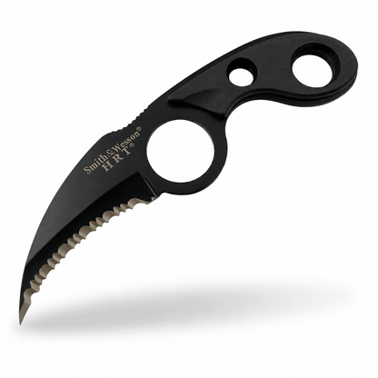 Нож Smith & Wesson HRT SWHRT2 6 см – серетиран, с кания