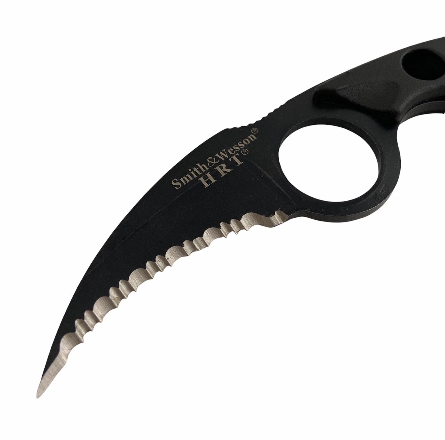 Нож Smith & Wesson HRT SWHRT2 6 см – серетиран, с кания