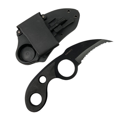 Нож Smith & Wesson HRT SWHRT2 6 см – серетиран, с кания