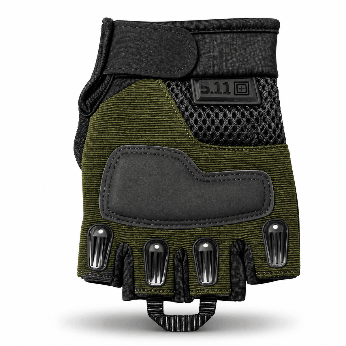 Taktische fingerlose Handschuhe mit harten Knöchelschützern