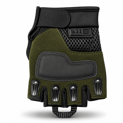 Taktische fingerlose Handschuhe mit harten Knöchelschützern