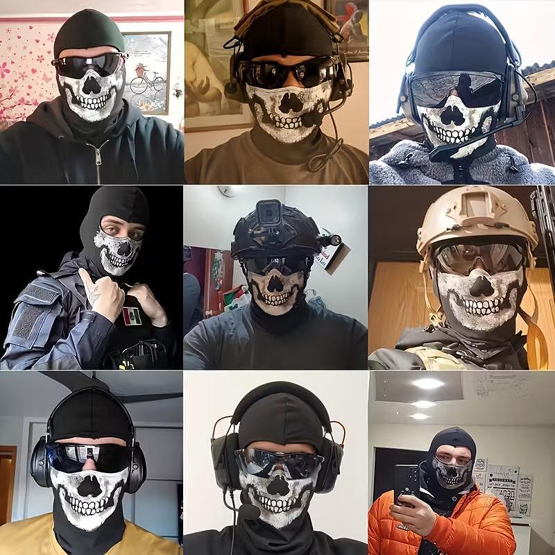 Cagoule tactique – Call of Duty Ghosts – Simon Riley