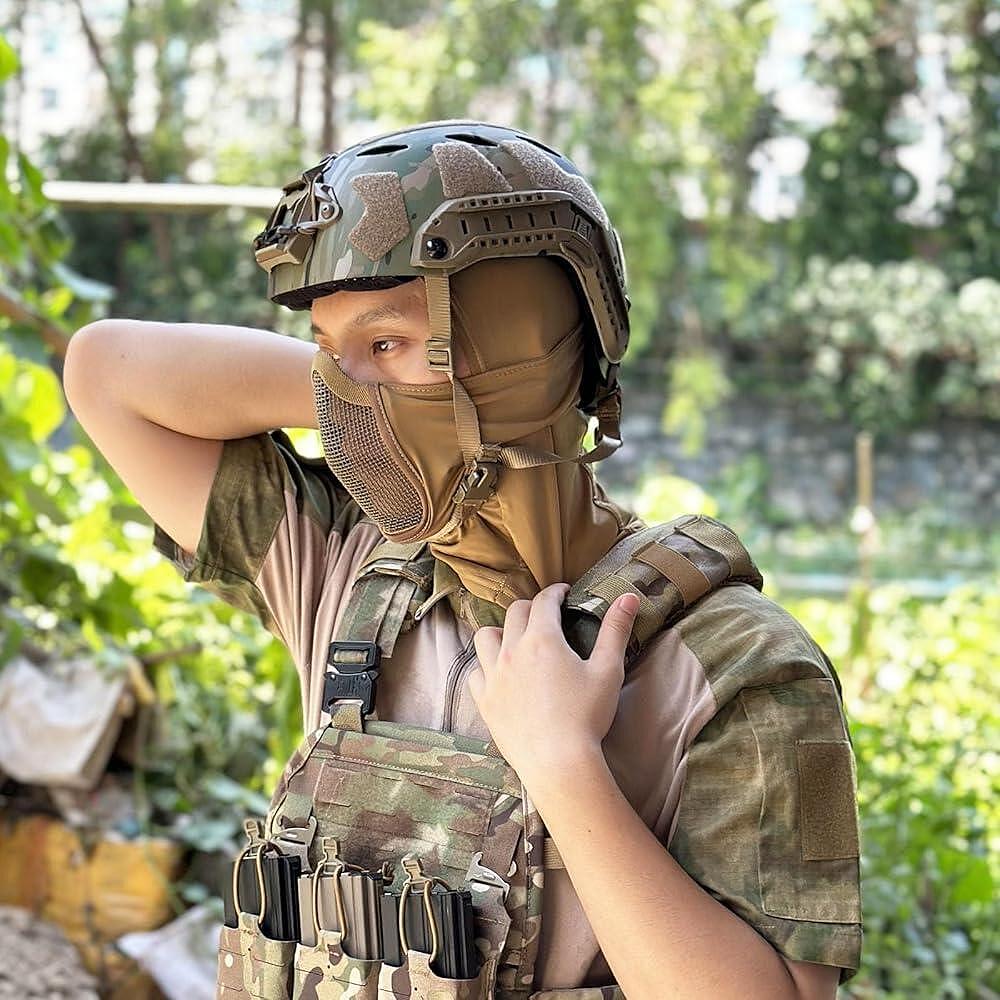 Taktikai balaclava beépített számaszkkal